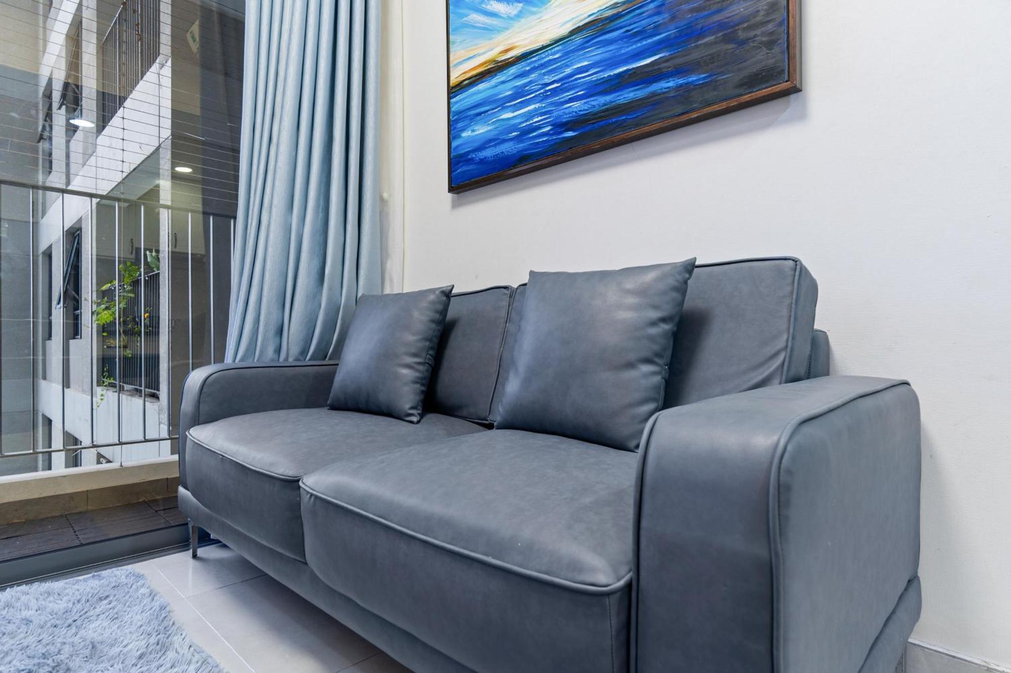Cozy 2 Bedrooms Condo In T1 Masteri Thao Dien, Fully Furnished With Full Amenities 胡志明市 外观 照片