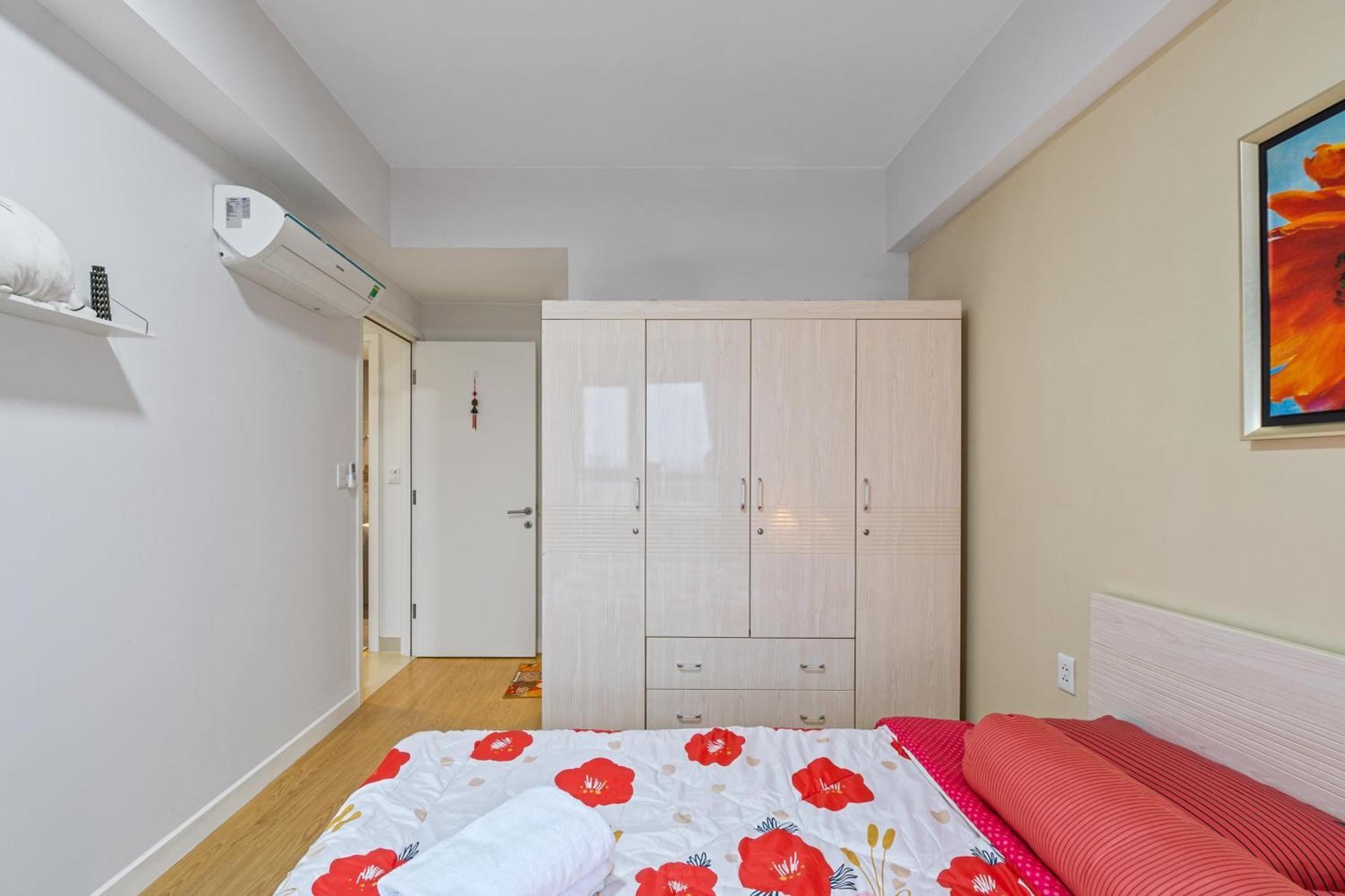 Cozy 2 Bedrooms Condo In T1 Masteri Thao Dien, Fully Furnished With Full Amenities 胡志明市 外观 照片