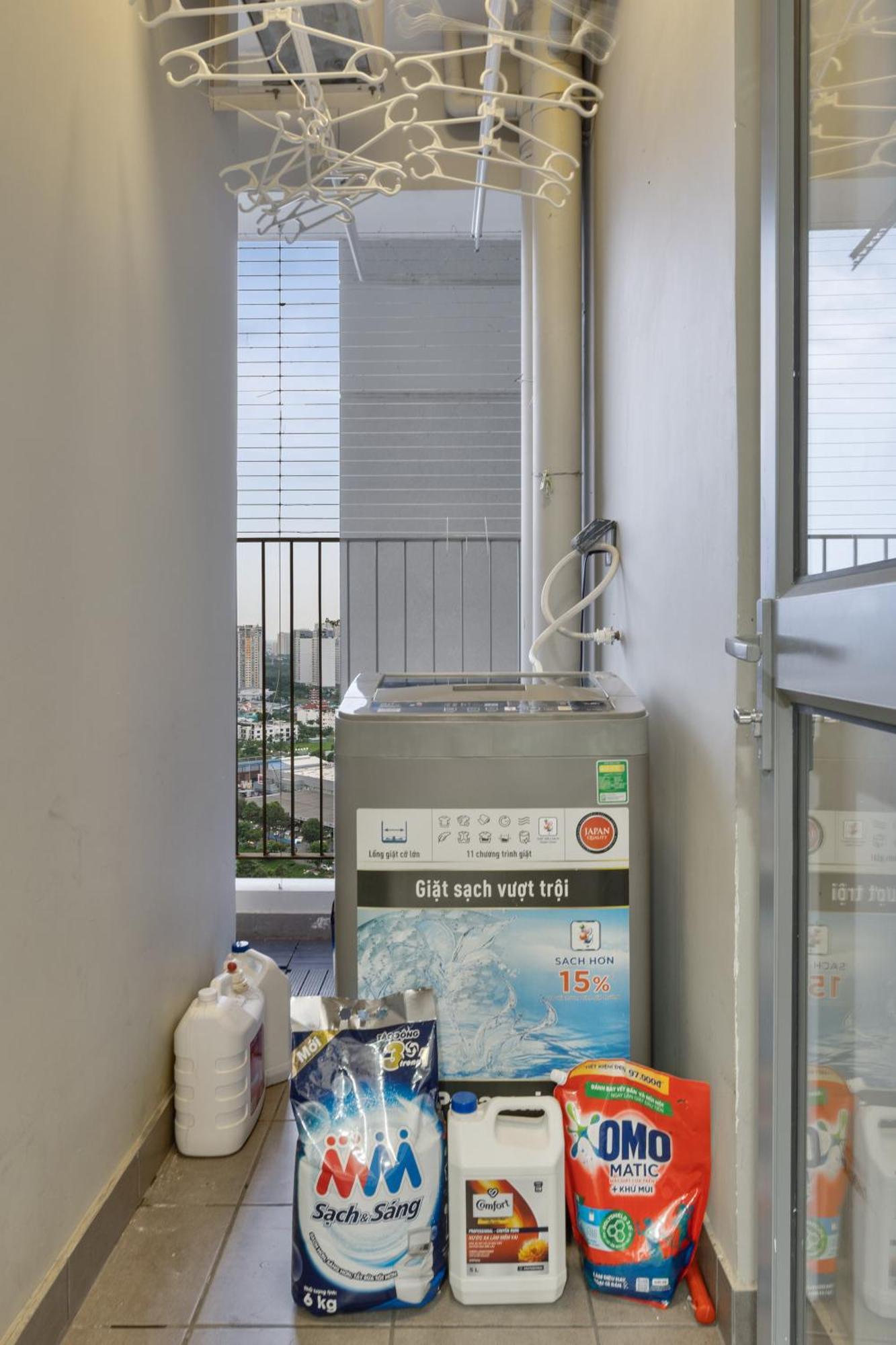 Cozy 2 Bedrooms Condo In T1 Masteri Thao Dien, Fully Furnished With Full Amenities 胡志明市 外观 照片